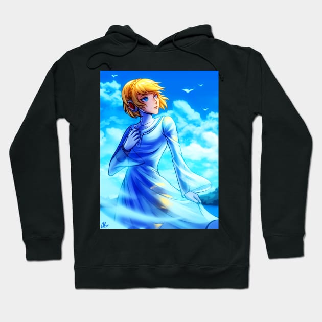 Aigis Persona 3 Hoodie by alinalal